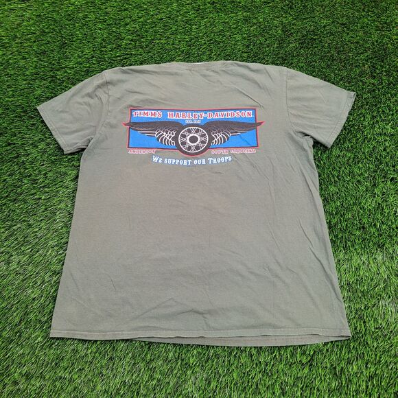 Harley Davidson Shirt Womens Large 21x26 South-Carolina - Picture 1 of 15